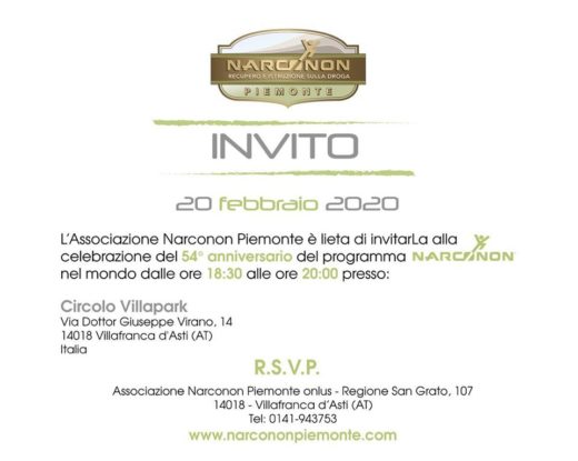 Narconon Piemonte - celebrazione anniversario